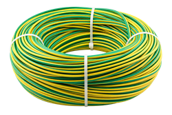 Câble terre souple 6 mm² H07V-K (vendu au mètre) 