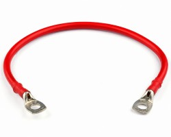 Cordon de batterie sur mesure en câble 16 mm² Rouge 