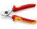 Coupe-câbles Knipex 95 16 165 pour câbles solaires - vue 2